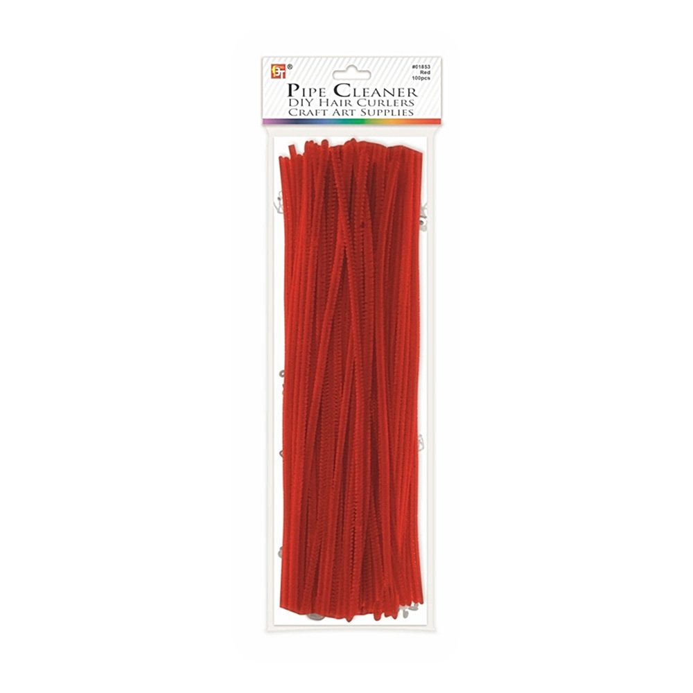 BEAUTY TOWN PIPE CLEANER DIY HAIR CURLERS (100PCS) - Super Beauty Online