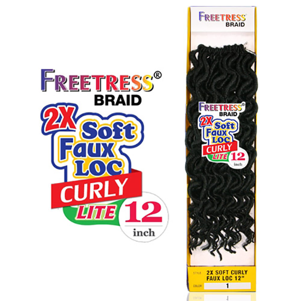 FreeTress: 2X Soft Curly Faux Loc 18 Crochet Braids – Beauty Depot O-Store