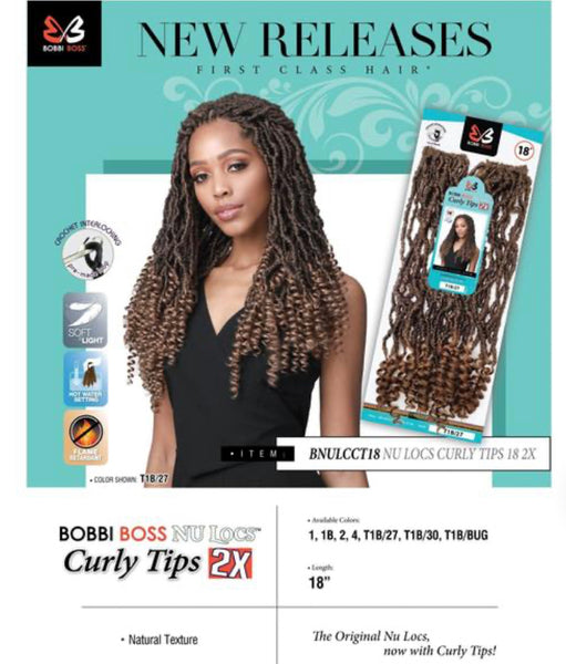 Bobbi Boss Nu Locs Curly Tips 20 – Beauty Depot O-Store