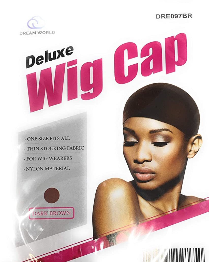 LOOSE STOCKING WIG CAP BLACK (1 PC) - SOLD INDIVIDUALLY