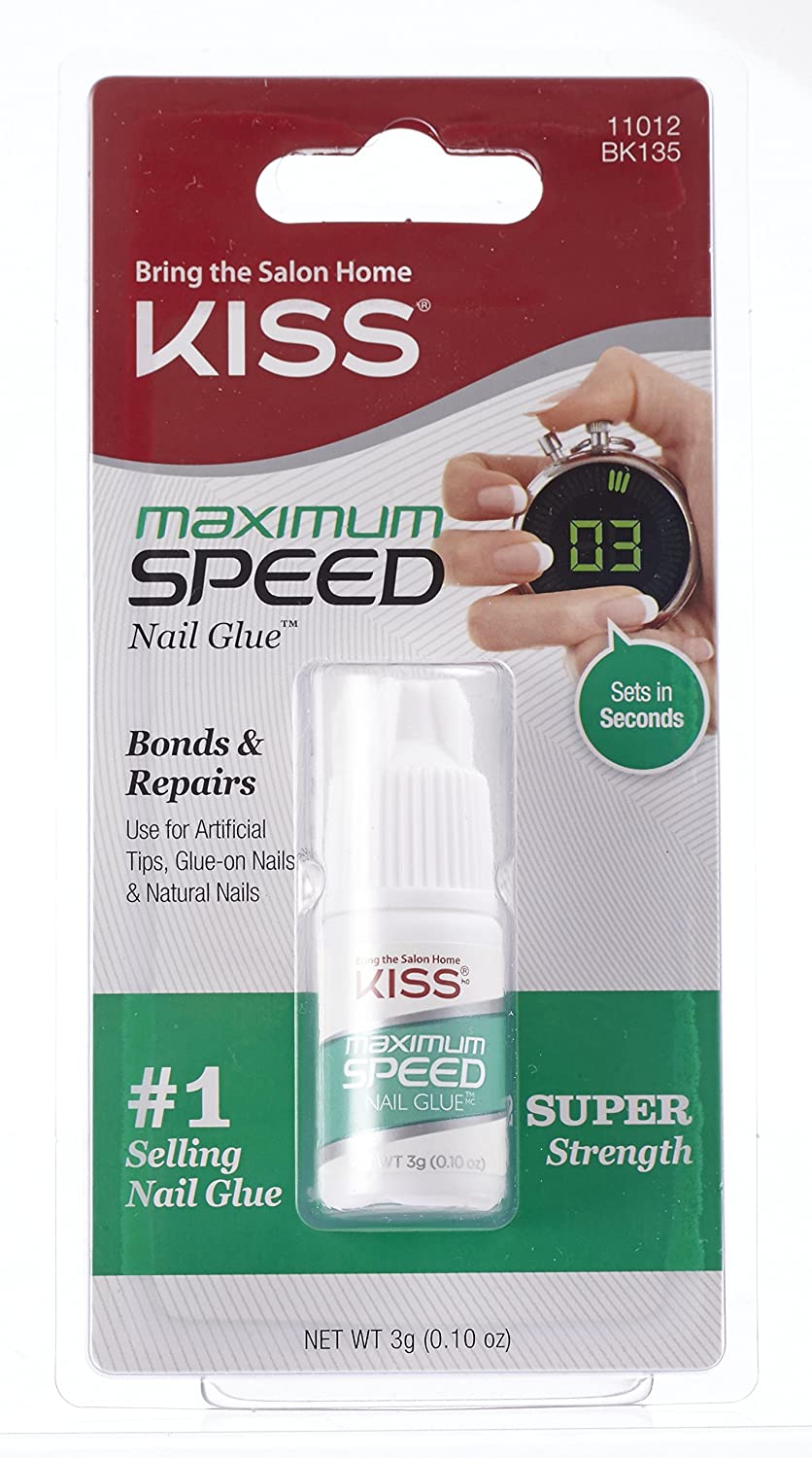 Kiss Products Maximum Speed Nail Glue 0.1 oz ( Pack of 6 ) | eBay