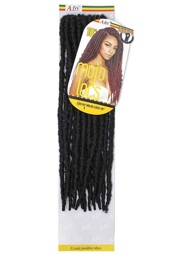 Motown Tress Feather Lite 3X Neo Locs 18 Crochet Braid Hair (Pre